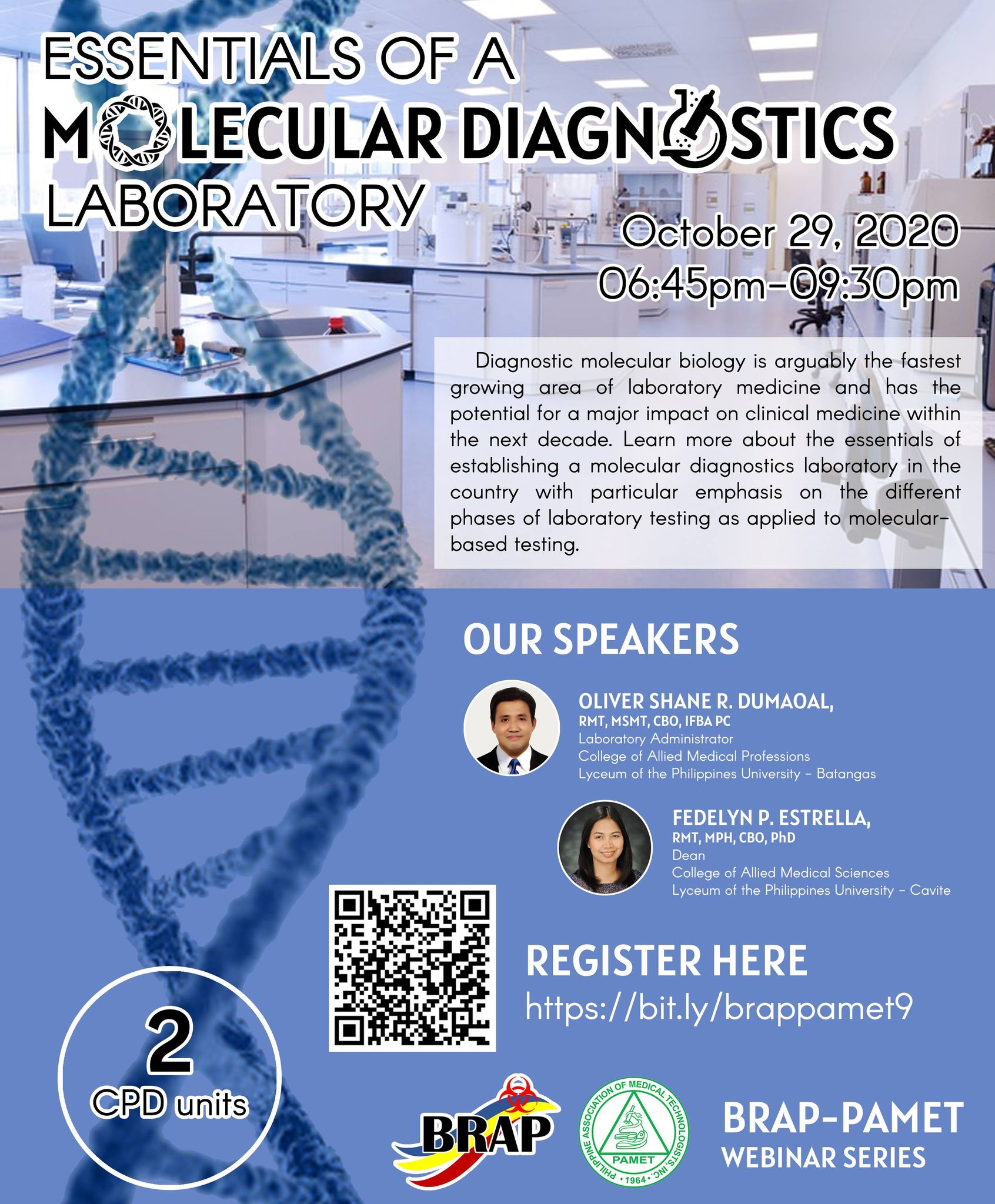 Essentials of a Molecular Diagnostics Laboratory